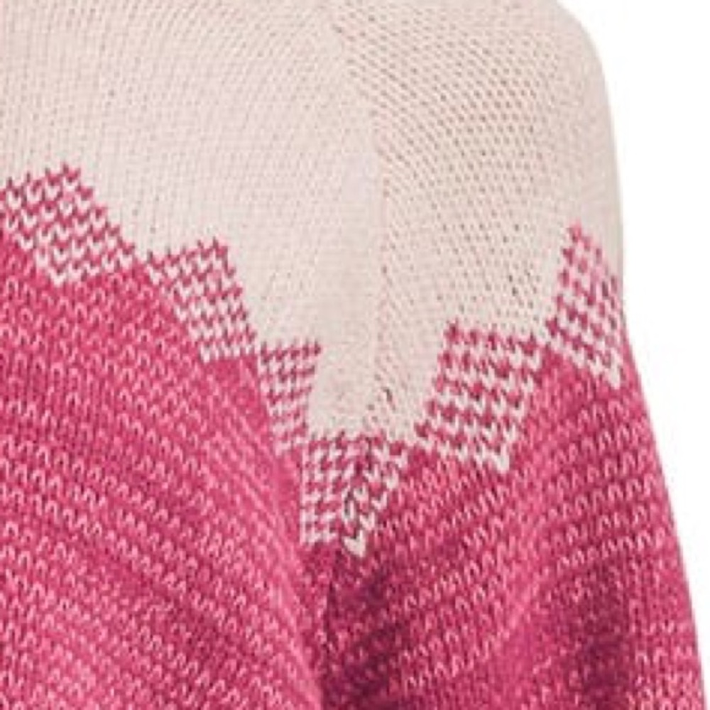 Lush Size Small Raspberry Color Block Crewneck Sw… - image 3